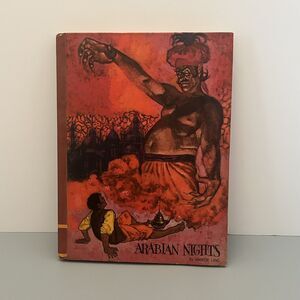 Arabian Nights by Andrew Lang Educator Classic Library 1968 Hardcover Book